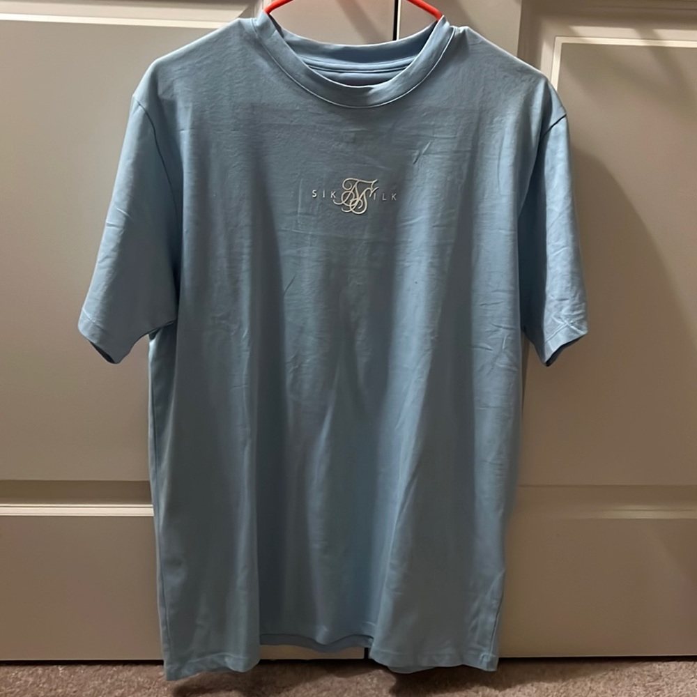 New with tags blue shirt for men size S